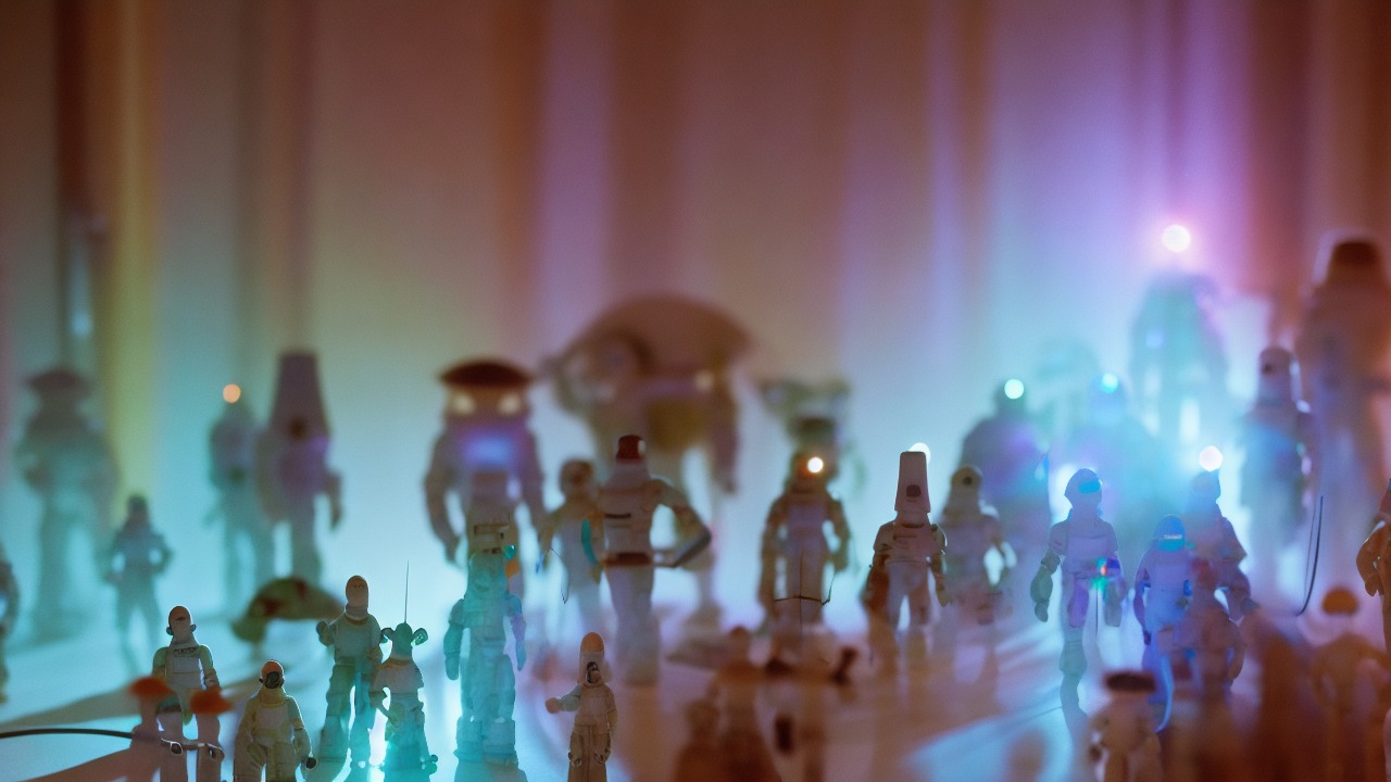 Night Vision of Entities Standing Beside the Bed