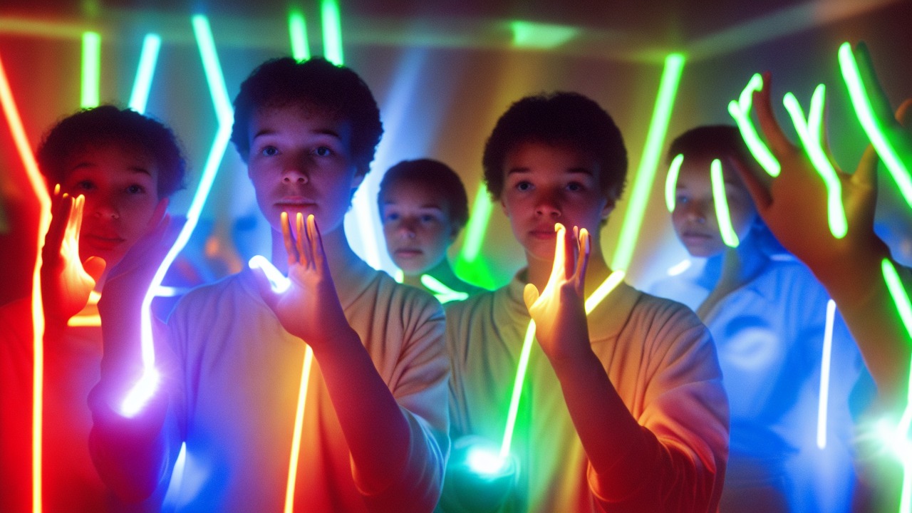 Light-filled hands symbolizing integrity and guidance