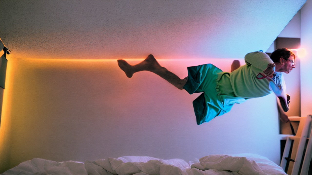 Floating Transport Through the Wall